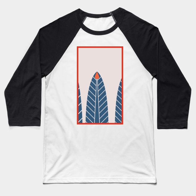 Plain Pine Baseball T-Shirt by Nishinegi